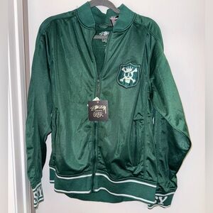Vintage Stussy baseball jacket